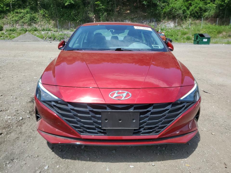 2023 Hyundai Elantra VIN KMHLS4AG8PU617946 COPART salvage auction — REAR END, Ny - Mv-907A Salvage Certificate, sold $325 on 2026-07-23 (photo 5)