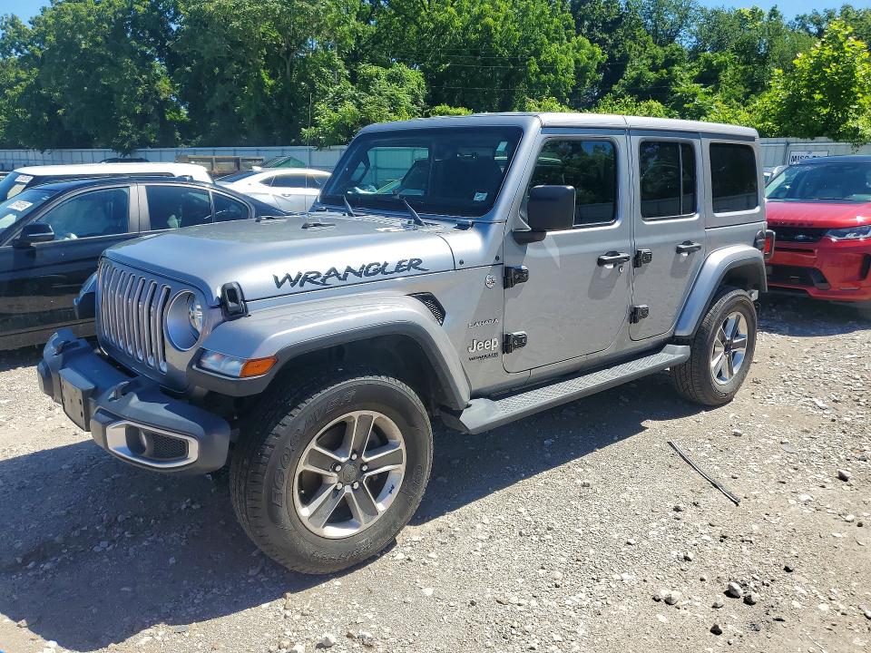 2021 Jeep Wrangler / VIN 1C4HJXEN5MW544896 COPART salvage auction — REAR END, Mo - Salvage Certificate Of Title, sold $12,900 on 2026-07-31 (photo 1)