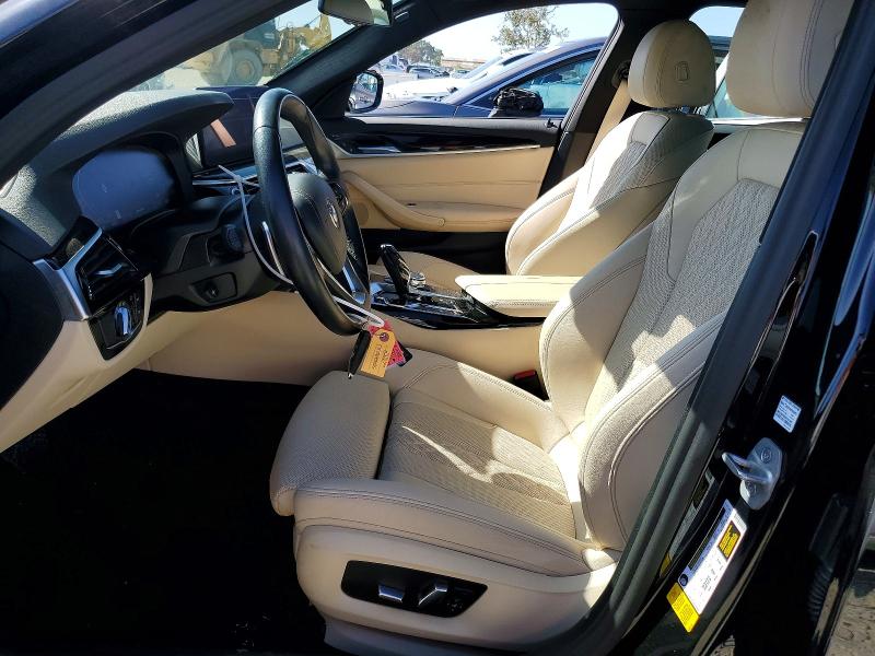 2023 BMW 5er VIN WBA53BH01PWY08228 COPART salvage auction — SIDE, Ca - Salvage Certificate, sold $17,100 on 2026-08-11 (photo 7)