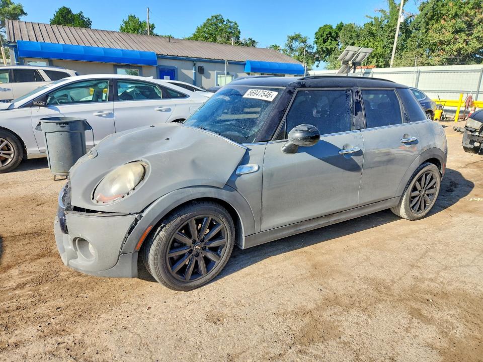 2015 Mini Cooper VIN WMWXU3C57F2B59249 COPART salvage auction — FRONT END, Ks - Cert Of Title-Salvage, sold $225 on 2026-07-22 (photo 1)