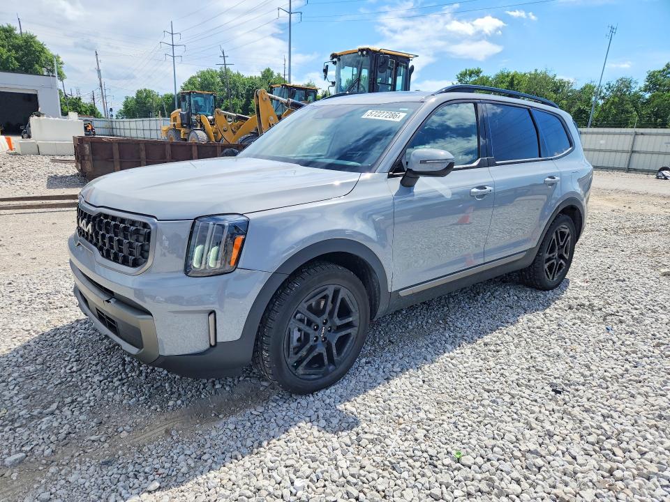 2023 Kia Telluride VIN 5XYP3DGC2PG327002 COPART salvage auction — SIDE, Salvage Title, sold $3,600 on 2026-07-21 (photo 1)