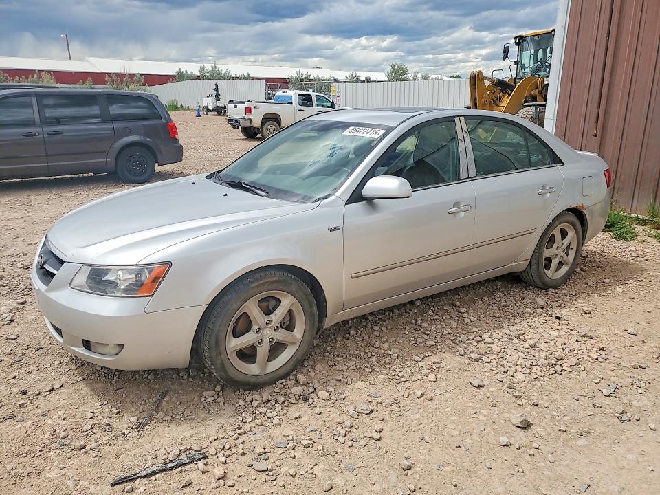 2007 Hyundai Sonata VIN 5NPEU46F77H237479 COPART salvage auction — MECHANICAL, SD - CERTIFICATE OF TITLE, sold $100 on 2026-07-21 (photo 1)