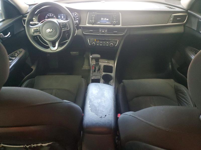 2016 Kia Optima VIN 5XXGT4L33GG017998 COPART salvage auction — REAR END, Nc - Salvage Certificate Of Title, sold $550 on 2026-07-28 (photo 8)