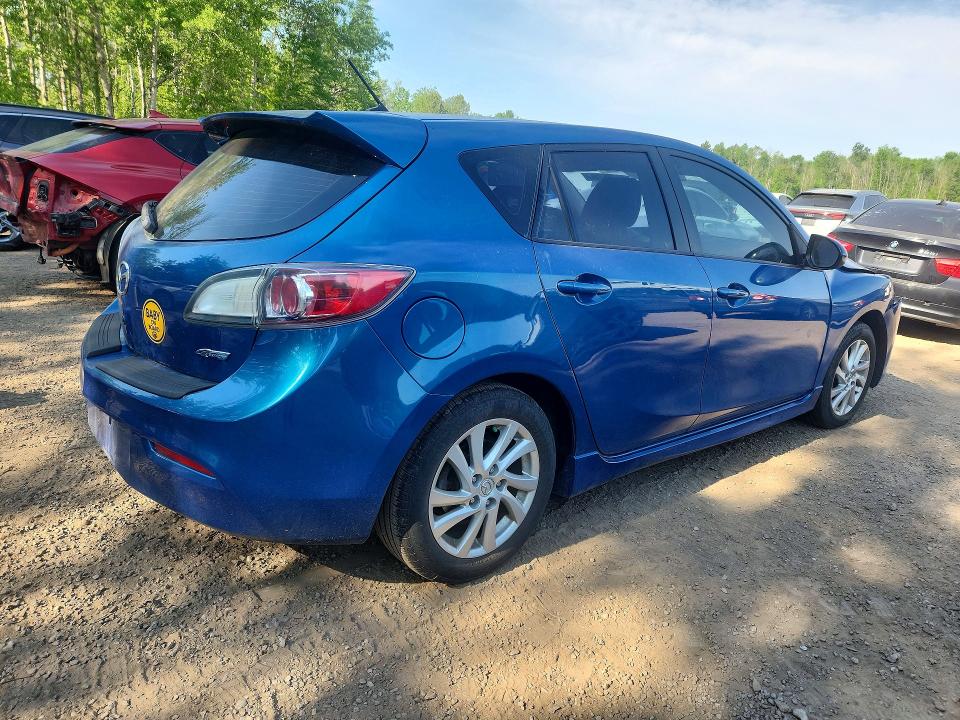 2012 Mazda 3 VIN JM1BL1L71C1603620 COPART salvage auction — FRONT END, Salvage Title, sold $1,100 on 2026-07-14 (photo 3)