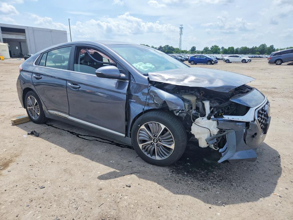 2020 Hyundai Ioniq VIN KMHC75LD5LU208694 COPART salvage auction — FRONT END, Va - Cert Of Title - Salvage, sold $1,500 on 2026-07-29 (photo 4)