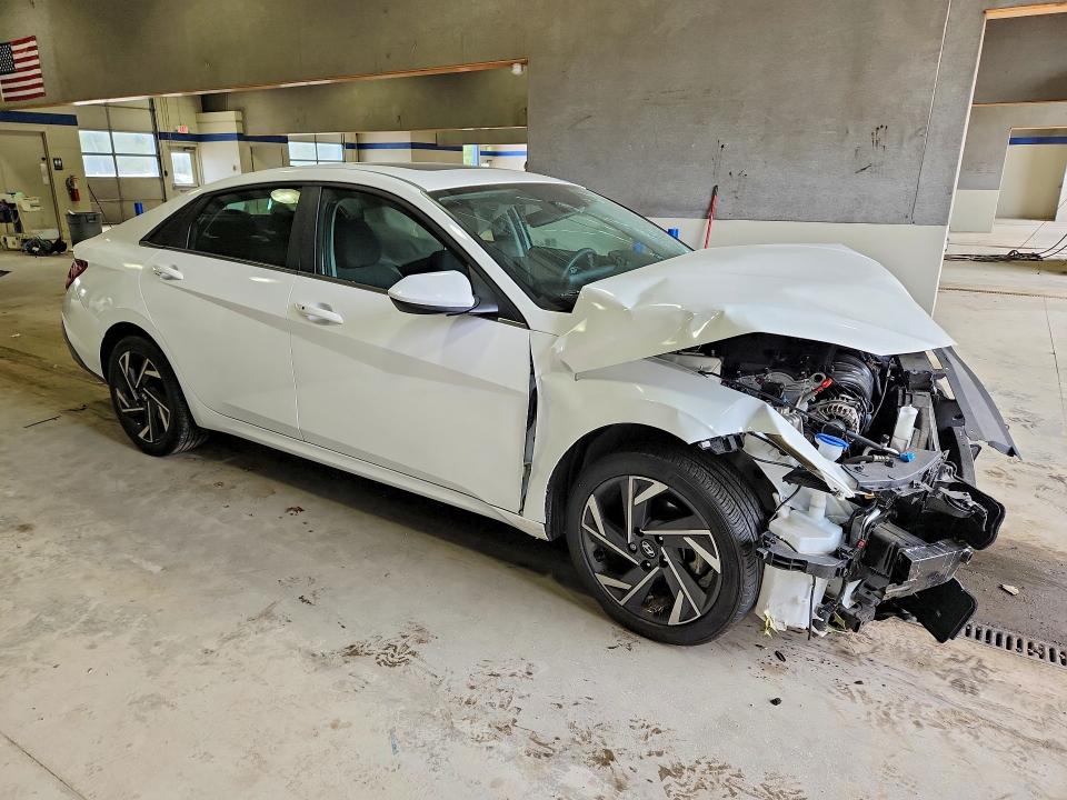 2024 Hyundai Elantra VIN KMHLS4DG1RU770053 COPART salvage auction — FRONT END, Va - Cert Of Title - Salvage, sold $225 on 2026-07-24 (photo 4)