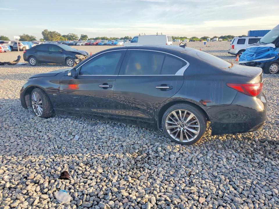 2018 Infiniti Q50 VIN JN1EV7AP6JM363119 COPART salvage auction — MINOR DENT/SCRATCHES, Fl - Cert Of Title W/Slvg History (P), sold $1,250 on 2026-07-02 (photo 2)