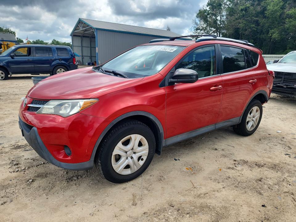 2015 Toyota VIN JTMBFREV8FJ027529 COPART salvage auction — REAR END, Fl - Cert Of Title Slvg Rebuildable, sold $4,850 on 2026-07-31 (photo 1)