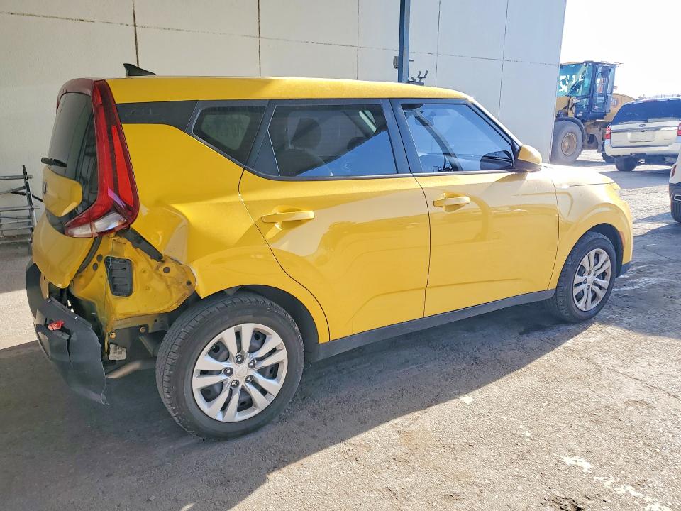 2020 Kia Soul VIN KNDJ23AU9L7050702 COPART salvage auction — REAR END, NM - CERT OF TITLE-SALVAGE (P), sold $2,950 on 2026-07-06 (photo 3)