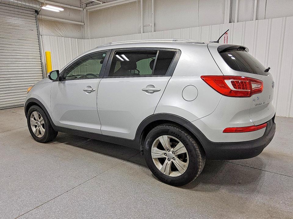 2012 Kia Sportage VIN KNDPB3A23C7247339 COPART salvage auction — NORMAL WEAR, WV - CERTIFICATE OF TITLE, sold $1,300 on 2026-07-16 (photo 2)