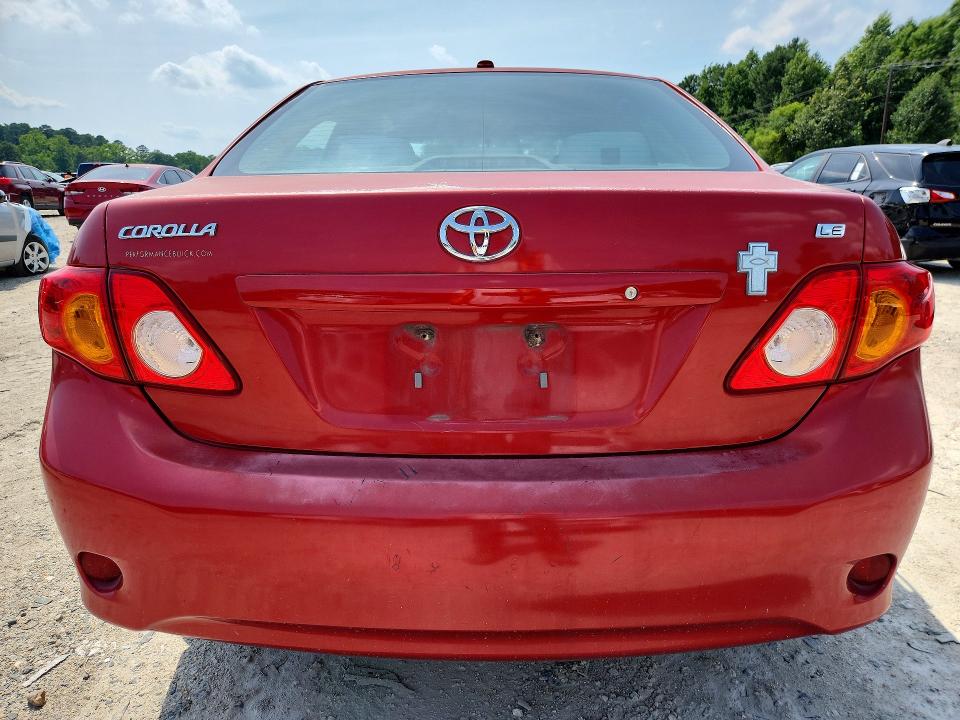 2010 Toyota Corolla VIN 1NXBU4EE9AZ204178 COPART salvage auction — MINOR DENT/SCRATCHES, Va - Certificate Of Title, sold $1,600 on 2026-07-09 (photo 6)