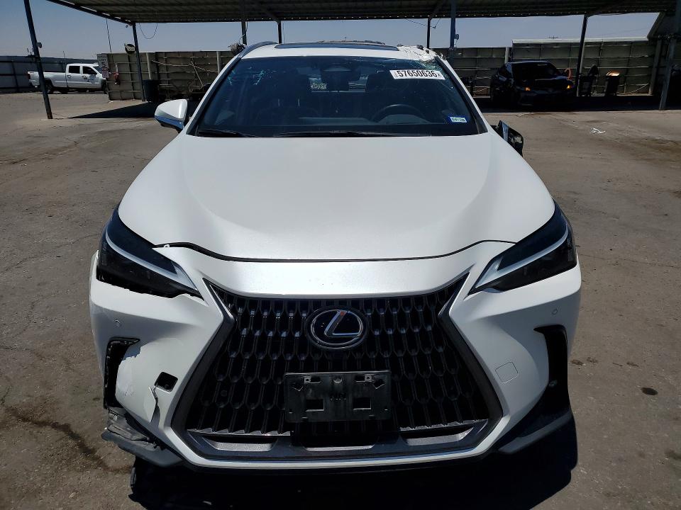 2023 Lexus Nx VIN JTJGGCEZ3P5005433 COPART salvage auction — FRONT END, Tx - Salvage Vehicle Title, sold $15,300 on 2026-07-06 (photo 5)
