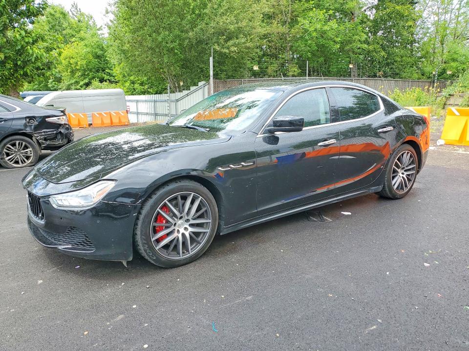 2014 Maserati Ghibli VIN ZAM57RTA0E1126740 COPART salvage auction — MINOR DENT/SCRATCHES, Or - Salvage Title Certificate, sold $5,800 on 2026-07-08 (photo 1)