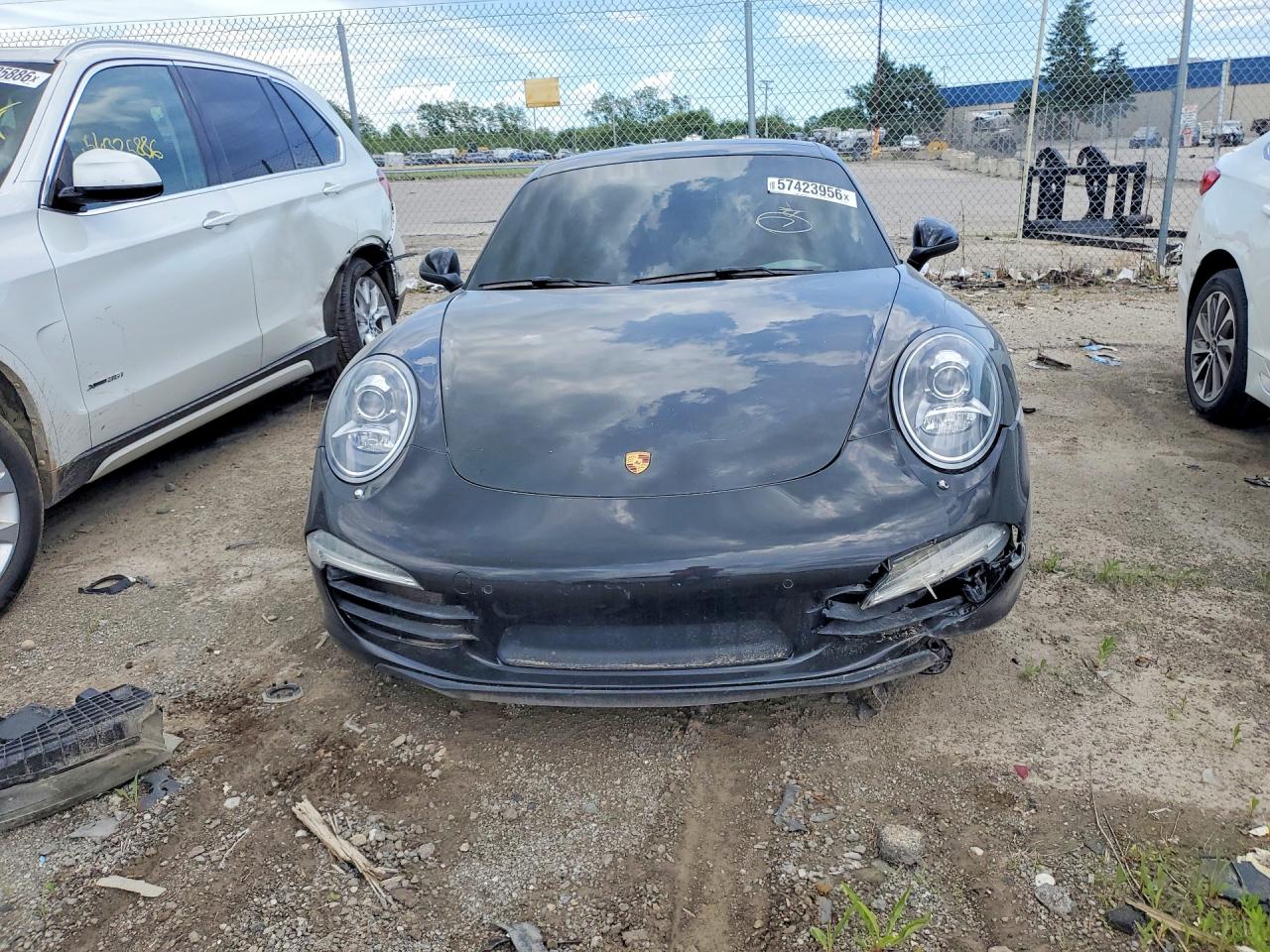 2012 Porsche 911 VIN WP0AB2A95CS120473 COPART salvage auction — Front End, MI - CERTIFICATE OF TITLE, sold $46,250 on 2026-07-03 (photo 5)