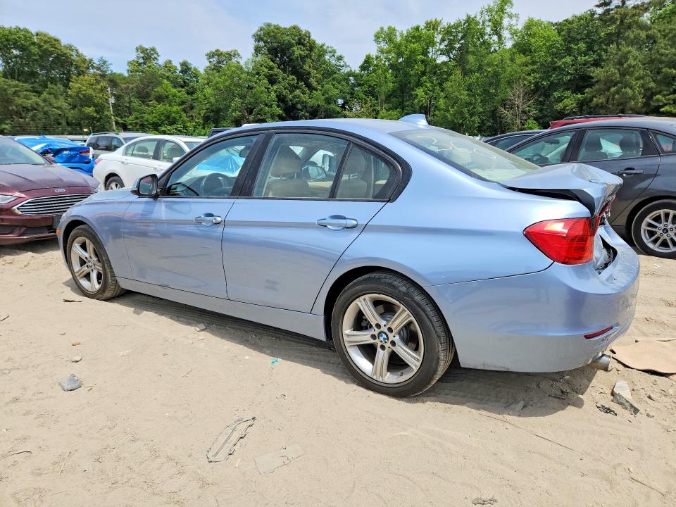 2014 BMW 3er VIN WBA3C3C54EF985904 COPART salvage auction — REAR END, Md - Cert Of Salvage < 75% Damage, sold $1,500 on 2026-07-28 (photo 2)