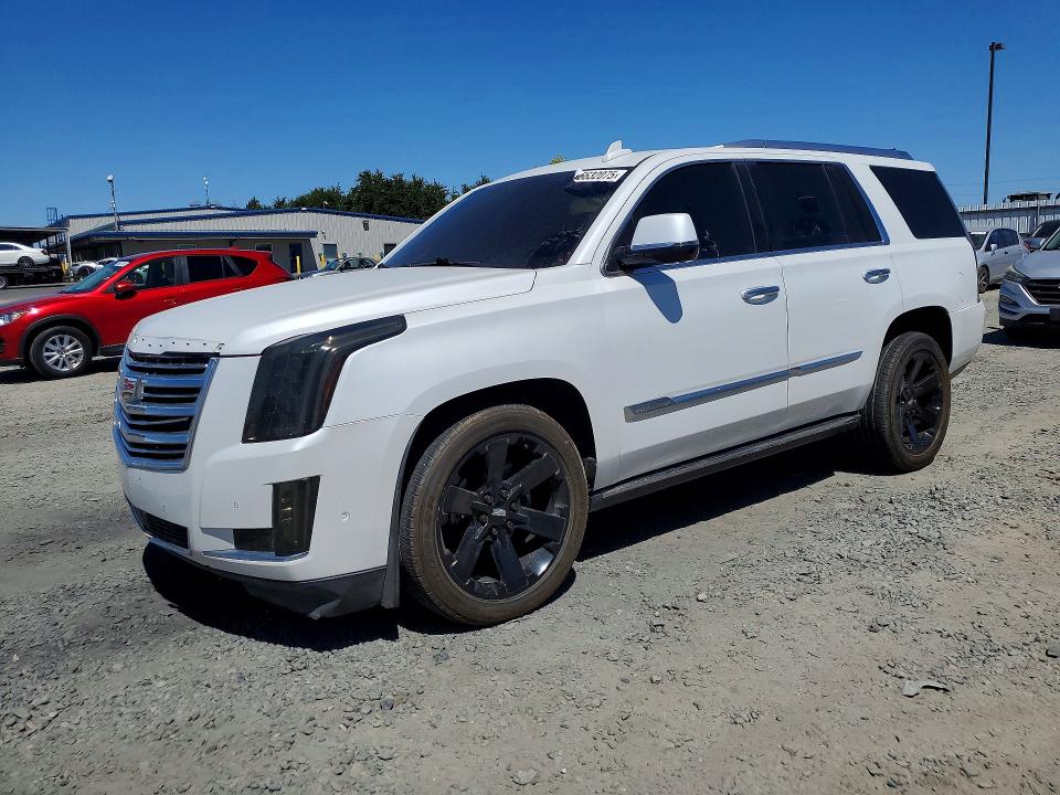 2018 Cadillac Escalade VIN 1GYS4DKJ6JR233785 COPART salvage auction — SIDE, Ca - Dis/Dlr/Exp Only Clean Title, sold $7,700 on 2026-07-09 (photo 1)
