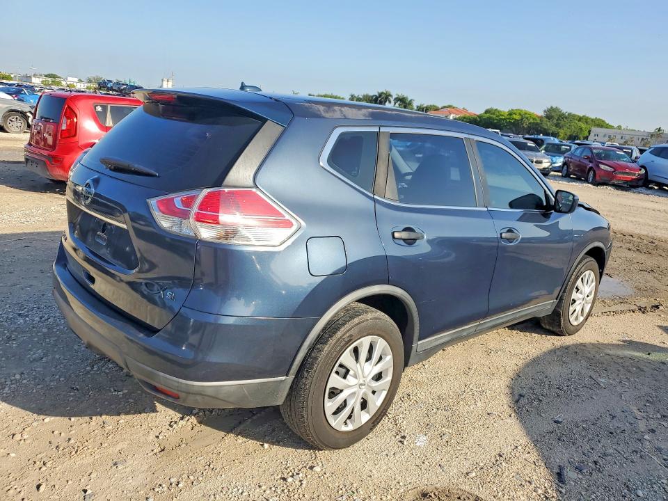 2016 Nissan Rogue VIN KNMAT2MT2GP704424 COPART salvage auction — FRONT END, Fl - Cert Of Title Slvg Rebuildable, sold $1,050 on 2026-07-10 (photo 3)
