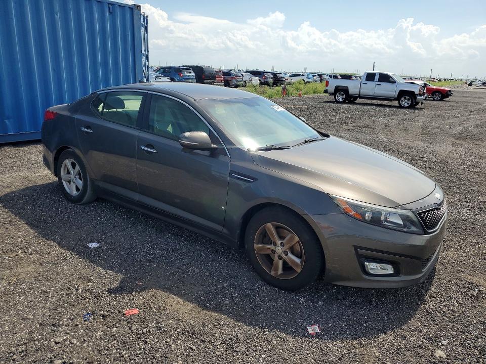 2014 Kia Optima VIN 5XXGM4A74EG286754 COPART salvage auction — MINOR DENT/SCRATCHES, Fl - Cert Of Title Slvg Rebuildable, sold $2,100 on 2026-07-13 (photo 4)