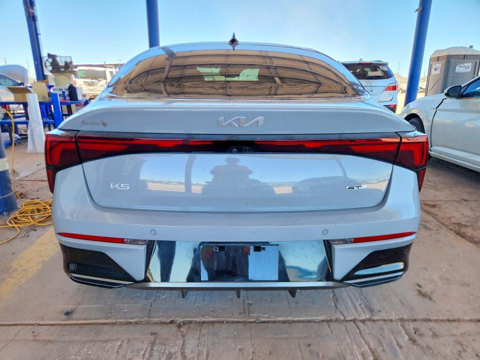 2025 Kia K5 VIN KNAG64J72S5326983 COPART salvage auction — FRONT END, Az - Cert Of Title - Salvage, sold $175 on 2026-07-30 (photo 6)