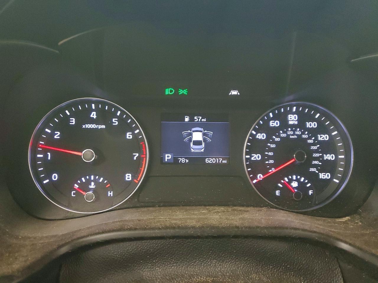 2020 Kia Forte VIN 3KPF24AD1LE238982 COPART salvage auction — Vandalized, IL - CERTIFICATE OF TITLE, sold $6,400 on 2026-07-09 (photo 9)