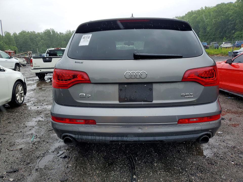 2015 Audi Q7 VIN WA1LGAFE9FD001578 COPART salvage auction — MECHANICAL, Oh - Certificate Of Title, sold $1,500 on 2026-07-28 (photo 6)