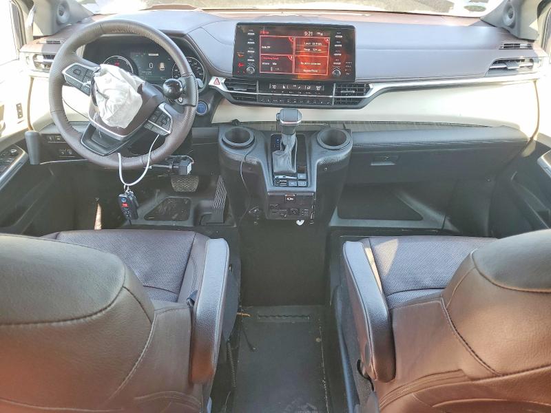 2023 Toyota Sienna VIN 5TDERKEC0PS175415 COPART salvage auction — FRONT END, Oh - Cert Of Title-Salvage, sold $3,200 on 2026-07-21 (photo 8)