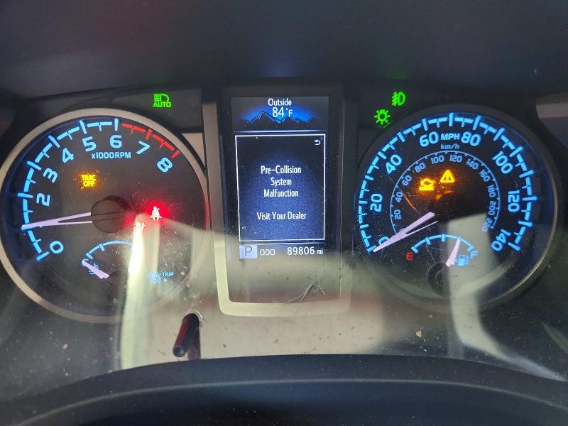 2019 Toyota Tacoma VIN 5TFCZ5AN0KX212000 COPART salvage auction — FRONT END, Va - Cert Of Title - Salvage, sold $10,900 on 2026-07-10 (photo 9)