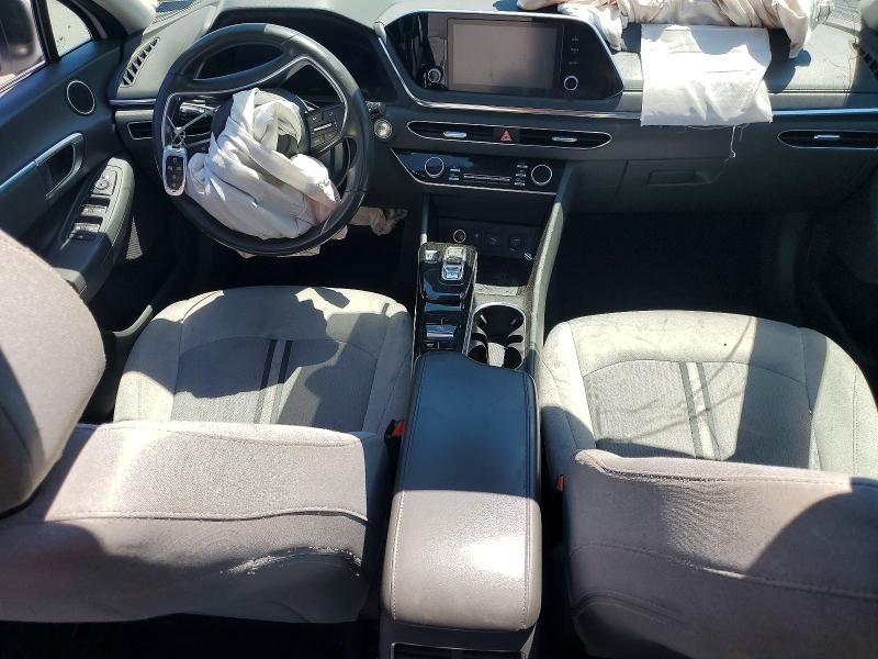2021 Hyundai Sonata VIN 5NPEF4JA8MH078344 COPART salvage auction — FRONT END, Nc - Salvage Certificate Of Title, sold $1,750 on 2026-07-16 (photo 8)