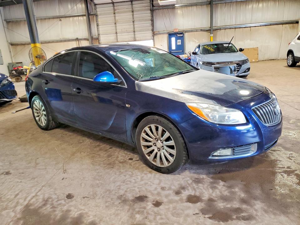 2011 Buick Regal VIN 2G4GN5EC9B9173973 COPART salvage auction — UNDERCARRIAGE, Pa - Certificate Of Salvage, sold $475 on 2026-07-06 (photo 4)