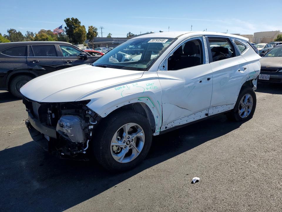 2024 Hyundai Tucson VIN 5NMJACDE5RH323076 COPART salvage auction — REAR END, Ca - Salvage Certificate, sold $6,300 on 2026-07-06 (photo 1)