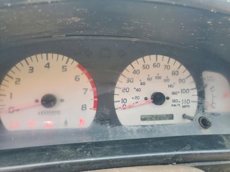 2004 Toyota Tacoma VIN 5TEGM92N24Z380111 COPART salvage auction — ROLLOVER, Ca - Salvage Certificate, sold $700 on 2026-07-16 (photo 9)