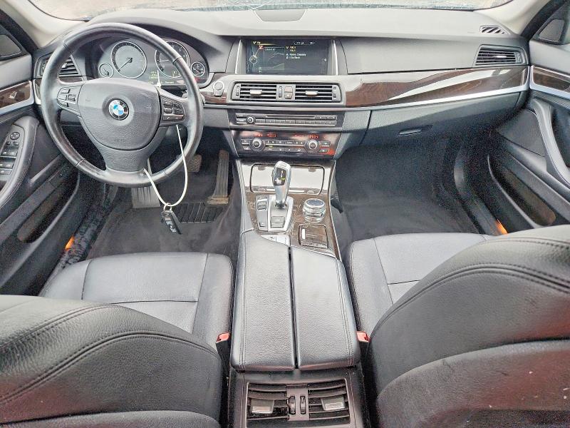 2014 BMW 5er VIN WBA5A7C54ED613903 COPART salvage auction — HAIL, Mo - Salvage Certificate Of Title, sold $2,050 on 2026-07-27 (photo 8)