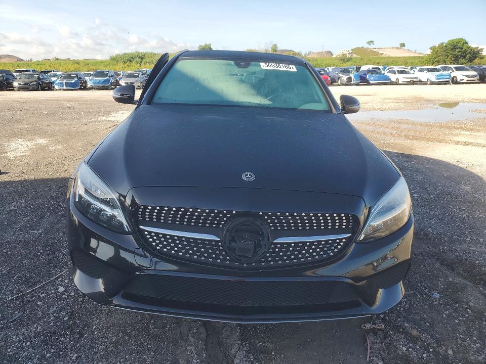 2020 Mercedes-benz C-klasse VIN W1KWF8DB2LR599606 COPART salvage auction — FRONT END, Fl - Cert Of Title Slvg Rebuildable, sold $8,300 on 2026-08-20 (photo 5)