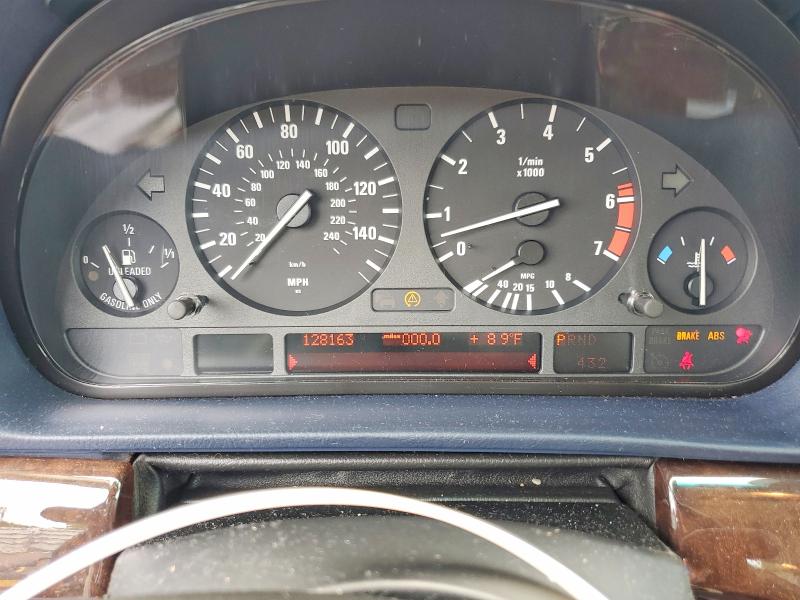 2001 BMW 7er VIN WBAGH83471DP25350 COPART salvage auction — SIDE, Fl - Certificate Of Title, sold $1,800 on 2026-07-13 (photo 9)