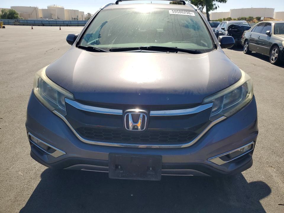 2015 Honda Cr-v VIN 2HKRM4H75FH650605 COPART salvage auction — SIDE, Ca - Salvage Certificate, sold $550 on 2026-07-29 (photo 5)