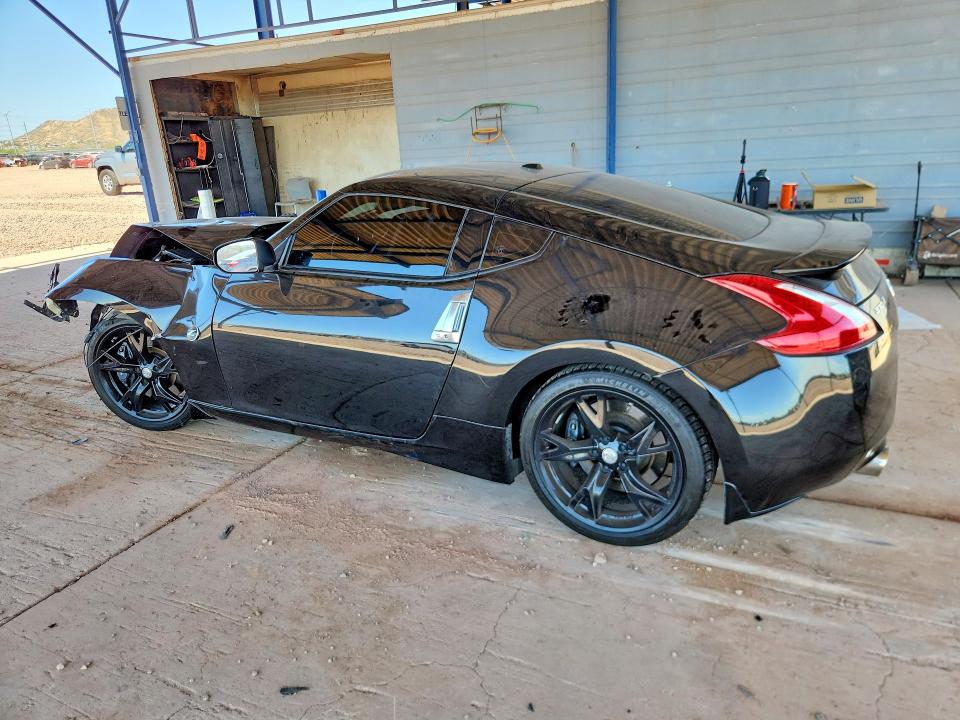 2009 Nissan 370z VIN JN1AZ44EX9M409333 COPART salvage auction — FRONT END, Az - Cert Of Title - Salvage, sold $1,750 on 2026-07-09 (photo 2)
