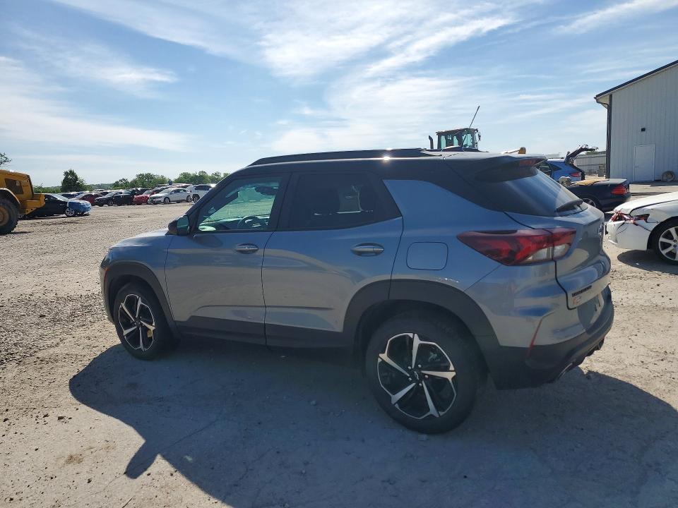 2023 Chevrolet Trailblazer VIN KL79MTSL1PB115139 COPART salvage auction — SIDE, Ia - Cert Of Title-Salvage Title, sold $7,400 on 2026-07-31 (photo 2)