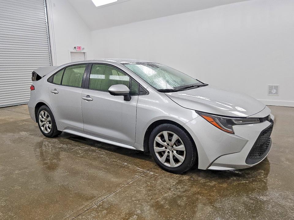 2021 Toyota Corolla VIN JTDEPMAE6MJ124485 COPART salvage auction — MINOR DENT/SCRATCHES, Ga - Certificate Of Title, sold $2,500 on 2026-07-09 (photo 4)
