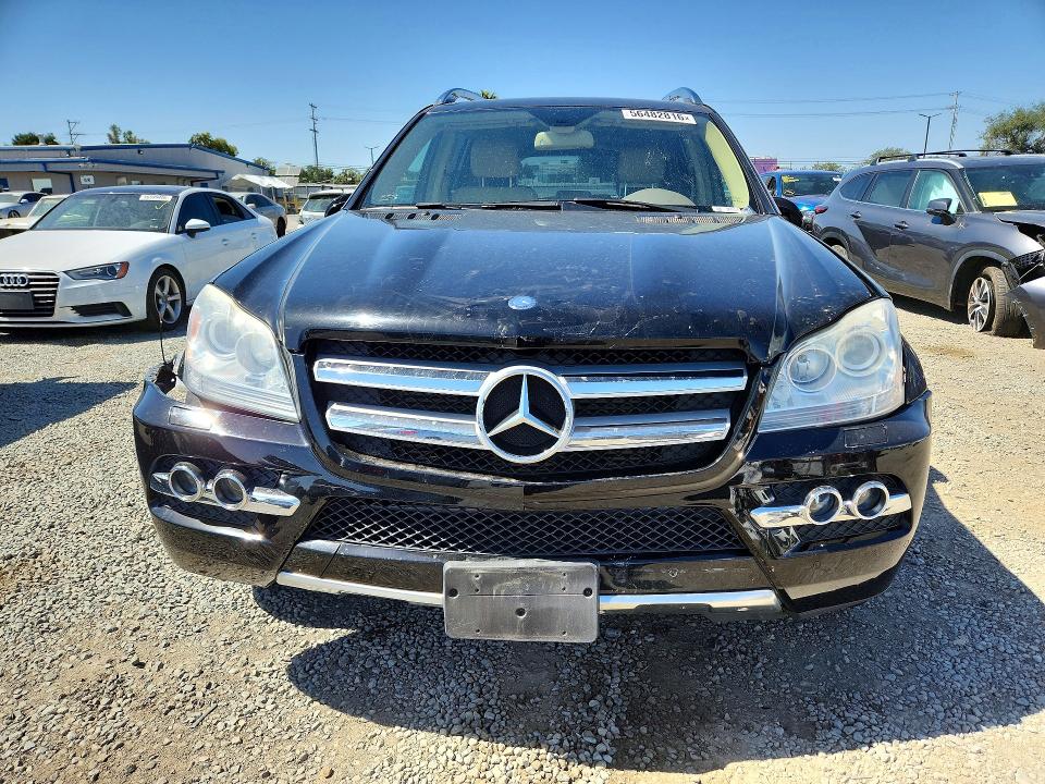 2010 Mercedes-benz Gl-class VIN 4JGBF2FB0AA532562 COPART salvage auction — FRONT END, Ca - Salvage Certificate, sold $4,500 on 2026-07-02 (photo 5)