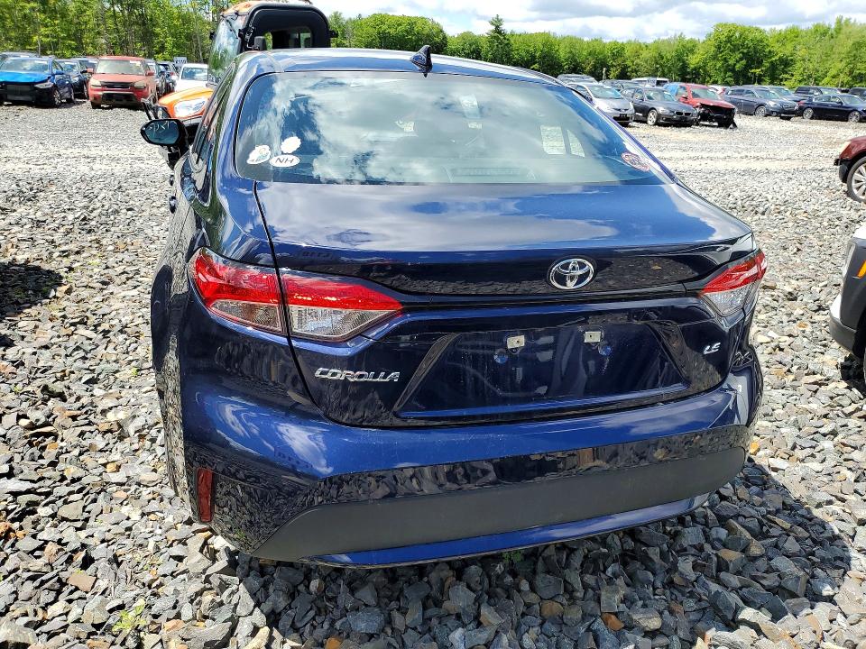 2022 Toyota Corolla VIN 5YFEPMAE6NP384902 COPART salvage auction — UNDERCARRIAGE, NH - CERT OF TITLE-SALVAGE, sold $100 on 2026-07-28 (photo 6)