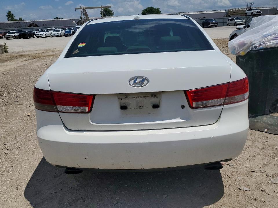 2008 Hyundai Sonata VIN 5NPET46F48H321831 COPART salvage auction — FRONT END, Ks - Cert Of Title-Salvage, sold $475 on 2026-07-09 (photo 6)