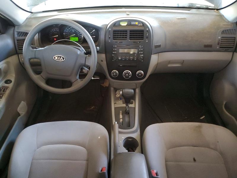2009 Kia Spectra VIN KNAFE222995662324 COPART salvage auction — MINOR DENT/SCRATCHES, Az - Certificate Of Title, sold $975 on 2026-07-03 (photo 8)