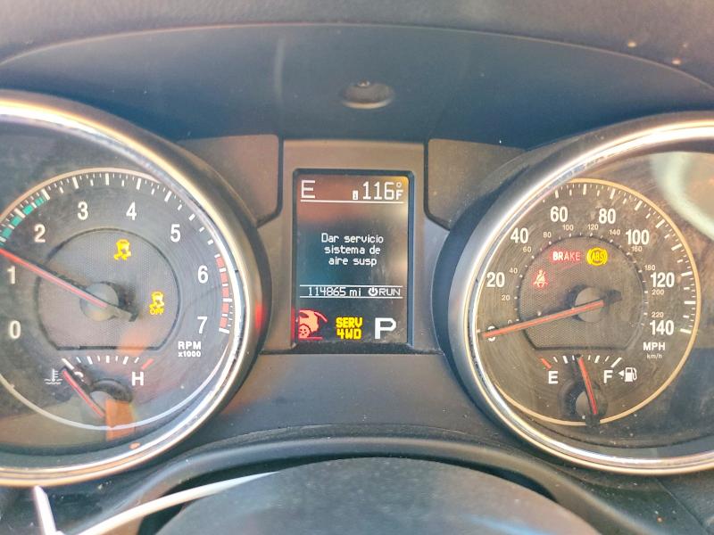 2011 Jeep Grand cherokee VIN 1J4RR6GT0BC620116 COPART salvage auction — FRONT END, CO - PUBLIC - SALVAGE TITLE (P), sold $1,950 on 2026-07-09 (photo 9)