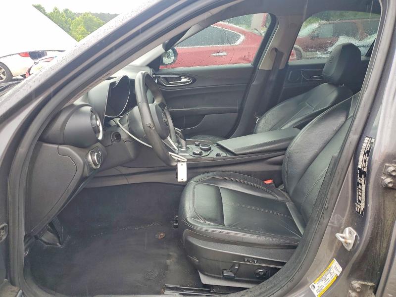 2018 Alfa romeo Giulia VIN ZARFAEBN8J7566273 COPART salvage auction — MECHANICAL, Ga - Certificate Of Title (P), sold $4,800 on 2026-07-08 (photo 7)