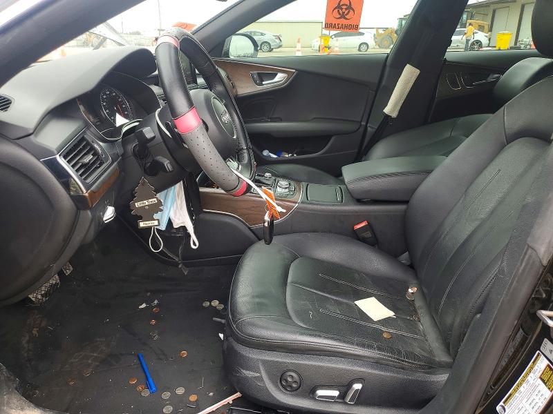 2016 Audi A7 VIN WAUWGAFC3GN011646 COPART salvage auction — WATER/FLOOD, Tx - Salvage Title-Flood Damage, sold $150 on 2026-07-22 (photo 7)