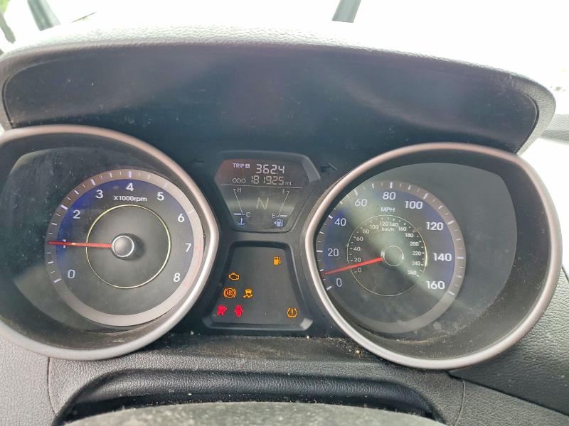 2011 Hyundai Elantra VIN KMHDH4AE5BU084500 COPART salvage auction — FRONT END, FL - CERTIFICATE OF DESTRUCTION, sold $400 on 2026-07-20 (photo 9)