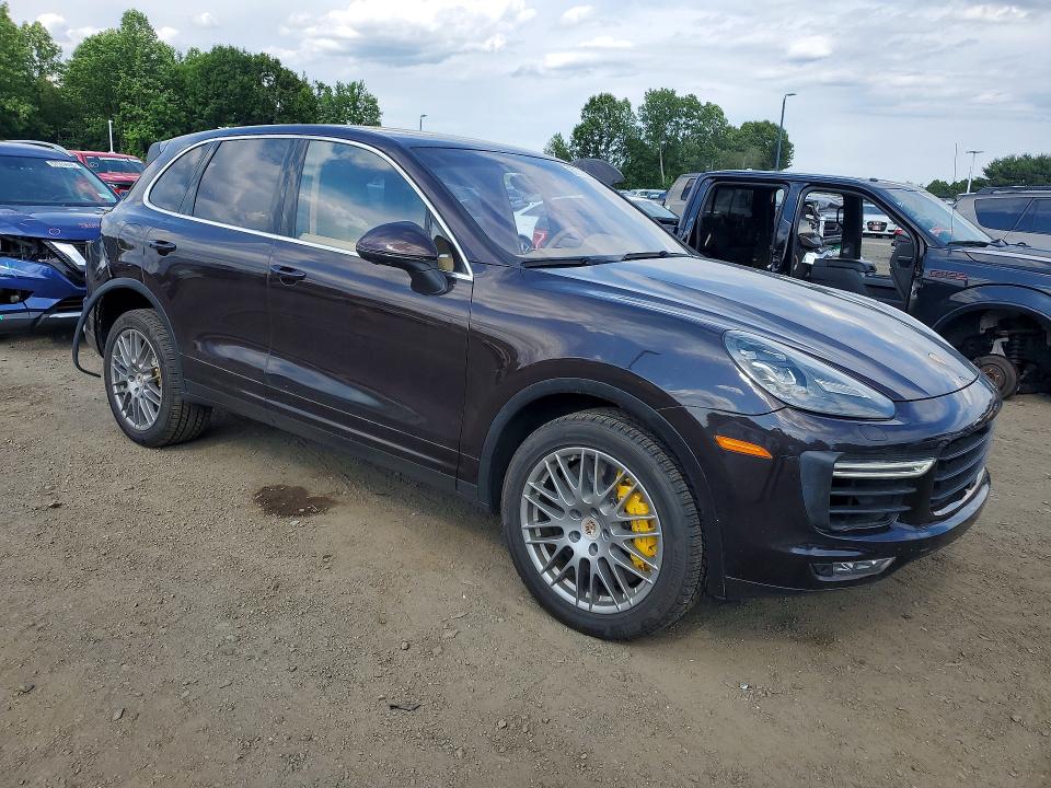 2016 Porsche Cayenne VIN WP1AC2A20GLA88160 COPART salvage auction — REAR END, Ct - Cert Of Title-Salvage, sold $10,200 on 2026-07-02 (photo 4)