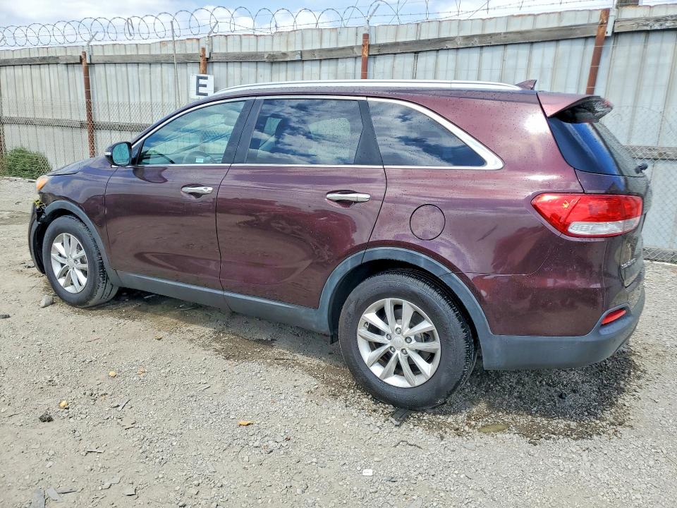 2016 Kia Sorento VIN 5XYPG4A58GG068739 COPART salvage auction — FRONT END, Ca - Salvage Certificate, sold $2,550 on 2026-07-13 (photo 2)