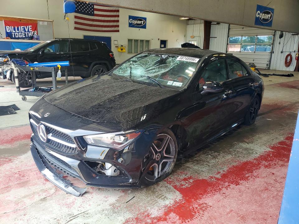 2023 Mercedes-benz Cla-klasse VIN W1K5J4HB8PN417238 COPART salvage auction — FRONT END, Ny - Mv-907A Salvage Certificate, sold $10,800 on 2026-07-27 (photo 1)