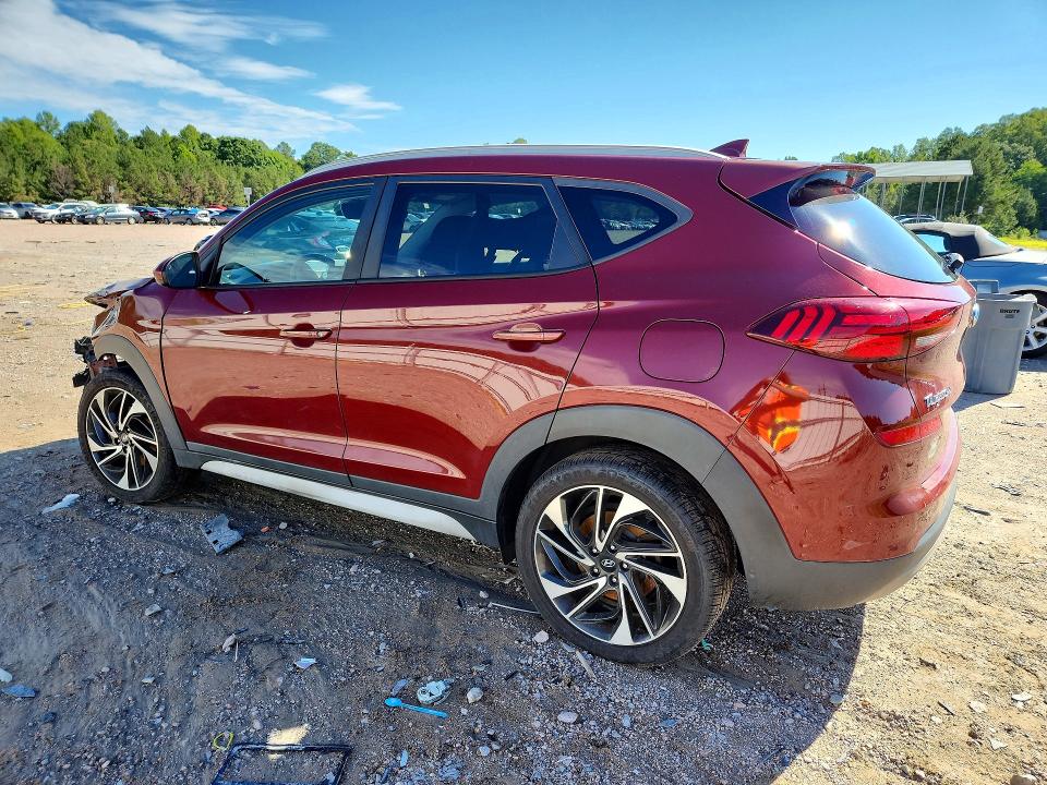 2019 Hyundai Tucson VIN KM8J3CAL2KU847647 COPART salvage auction — FRONT END, Va - Cert Of Title - Salvage, sold $2,700 on 2026-07-06 (photo 2)